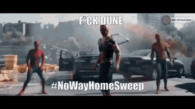 No Way Home Sweep Dune Spider Man GIF - No Way Home Sweep Dune Spider Man GIFs