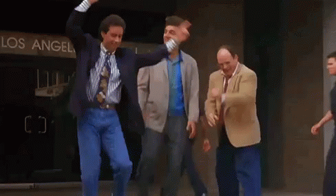 Happy Weekend GIF - Seinfeld Happy Weekend Dancing GIFs