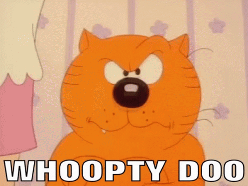 Heathcliff Cat GIF - Heathcliff Cat Whoopty Doo GIFs