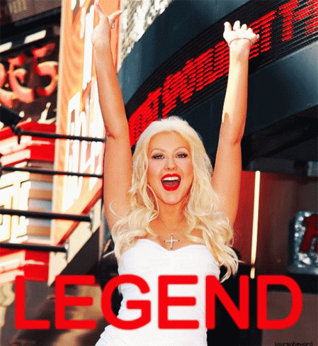 Christina Aguilera Legend Tina GIF - Christina Aguilera Legend Tina Maria GIFs