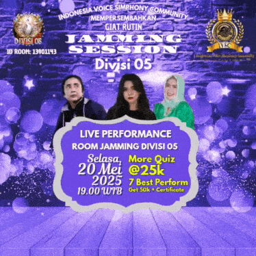 a poster advertises a jamming session on may 20th