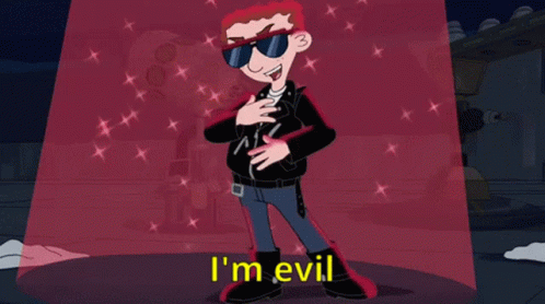 Phineas And Ferb Carl The Intern GIF - Phineas And Ferb Carl The Intern Evil GIFs
