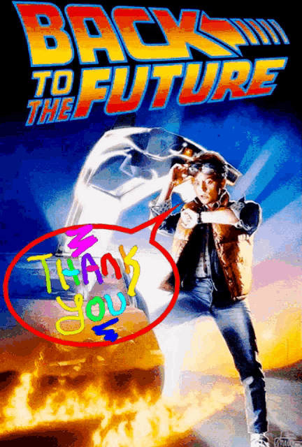 Back To The Future Thank You GIF - Back To The Future Thank You Thanks GIFs