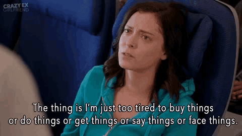 Crazy Ex Girlfriend Sad GIF