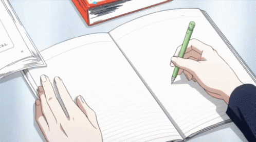 Writing First Day Of College GIF - Writing First Day Of College First Day Of School GIFs