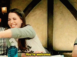 Critical Role Laura Bailey GIF - Critical Role Laura Bailey Youre Welcome GIFs