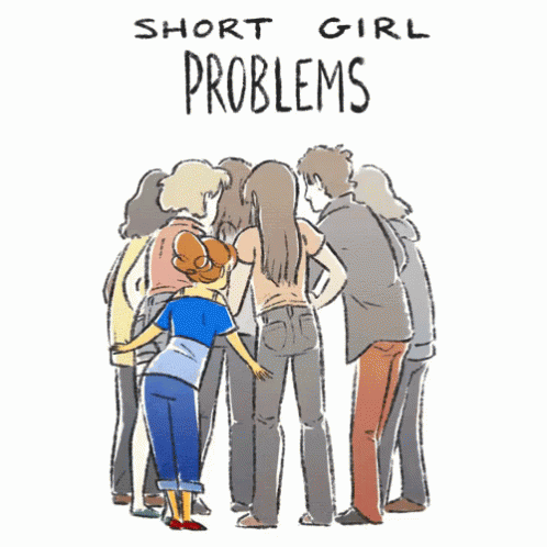 Short Girl Problems - Short GIF - Short Looking Short Girl Problems GIFs