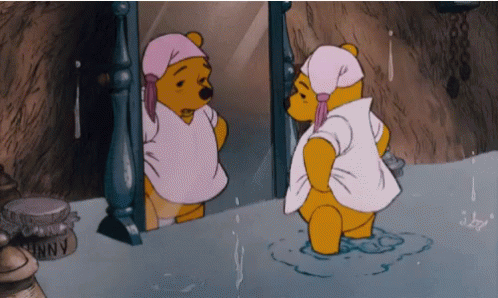 Winnie The Pooh Flooded GIF - Winnie The Pooh Flooded Just Woke Up GIFs