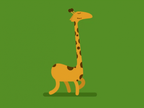 Snobby Giraffe GIF