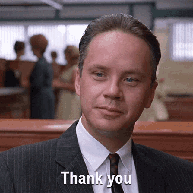 Thank You Andy Dufresne GIF - Thank You Andy Dufresne The Shawshank Redemption GIFs