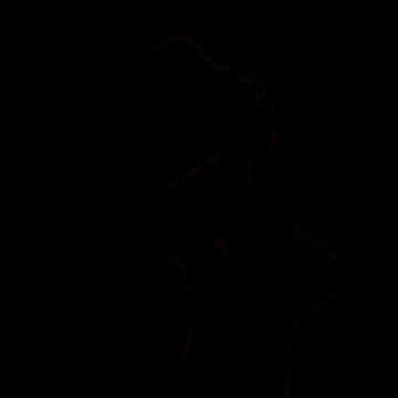 a cartoon man with a mustache and a purple vest is laughing with his hands on his hips .