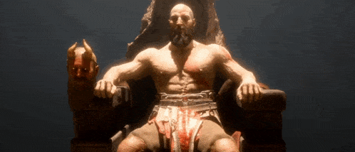 Kratos God Of War Valhalla GIF