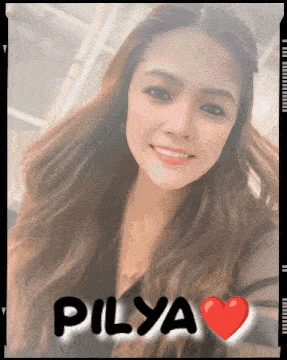 a picture of a woman with the name pilya on the bottom