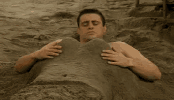 "I'M Ok With This." GIF - Friends Joey Boobs GIFs
