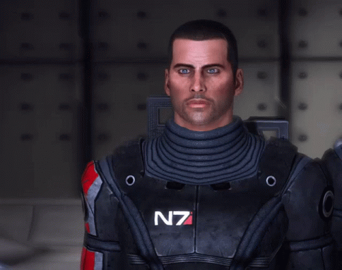 Mass Effect Commander Shepard GIF