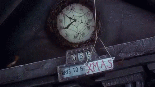 Days Until Christmas GIF - The Nightmare Before Christmas Countdown GIFs