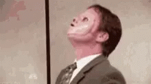 Theoffice Leatherface GIF - Theoffice Leatherface Funny GIFs