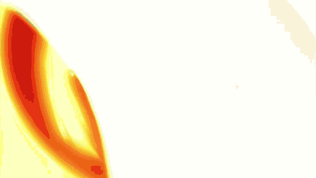 a yellow and orange swirl with the letter n on it