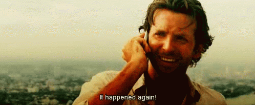 Bradley Cooper It Happened Again GIF - Bradley Cooper It Happened Again GIFs