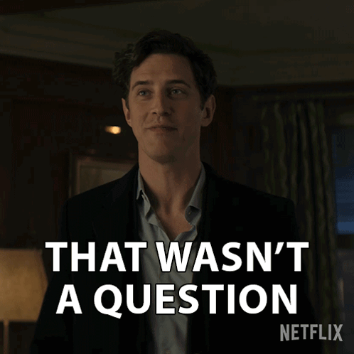 That Wasnt A Question Malcolm GIF - That Wasnt A Question Malcolm You GIFs