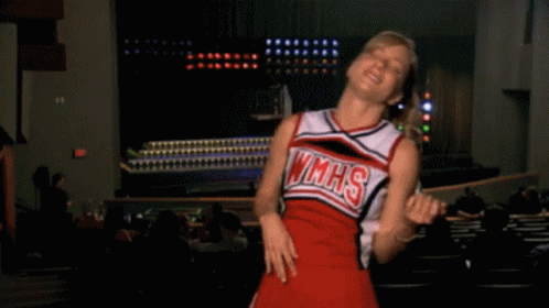 Glee Brittany Pierce GIF - Glee Brittany Pierce Cheerleader GIFs