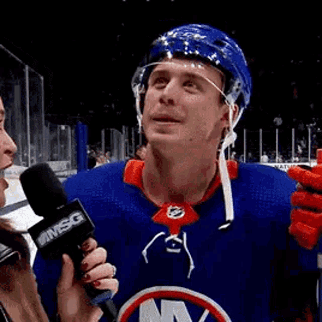 Anthony Beauvillier New York Islanders GIF - Anthony Beauvillier New York Islanders Interview GIFs