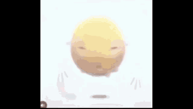 a yellow smiley face with its mouth wide open