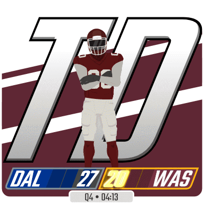 a football player is standing in front of a large number 70