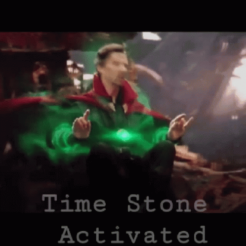 Time Stone Activated Doctor Strange GIF - Time Stone Activated Doctor Strange Benedict Cumberbatch GIFs