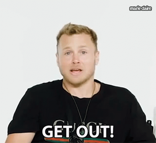 Get Out Go Out GIF - Get Out Go Out Leave GIFs