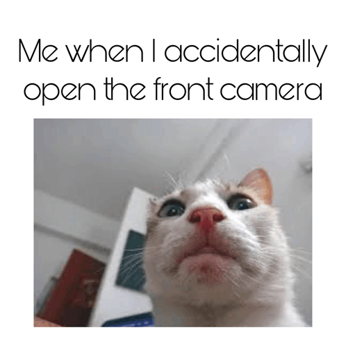When You Me When GIF - When You Me When Accidentally Open Front Camera GIFs