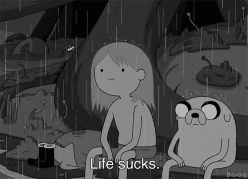 Life Sucks GIF - Life Sucks Life Adventure Time GIFs
