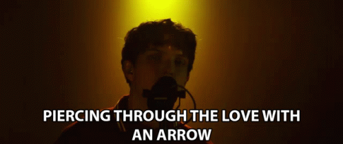 Piercing Through The Love With An Arrow Boy In Space GIF - Piercing Through The Love With An Arrow Boy In Space Give Me GIFs