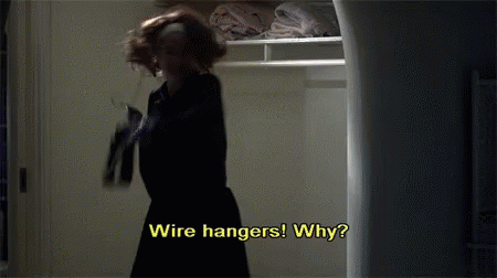 Joan Crawford Wire GIF - Joan Crawford Wire Hangers GIFs
