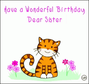 Happy Birthday Sister GIF - Happy Birthday Sister Youre Lovely GIFs