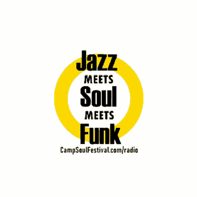 a logo that says jazz meets soul meets funk on it