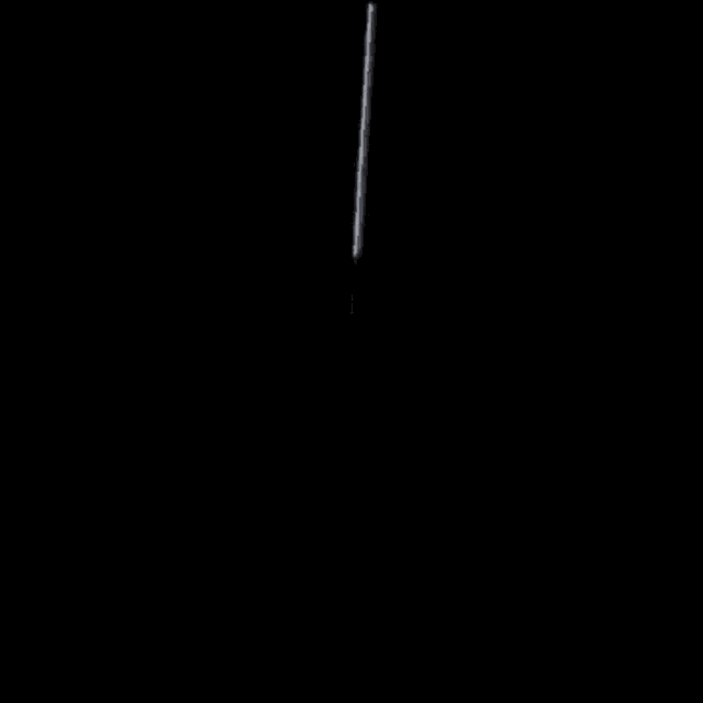 a woman is standing in a doorway with her hands outstretched .