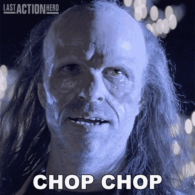Chop Chop Ripper GIF - Chop Chop Ripper Last Action Hero GIFs