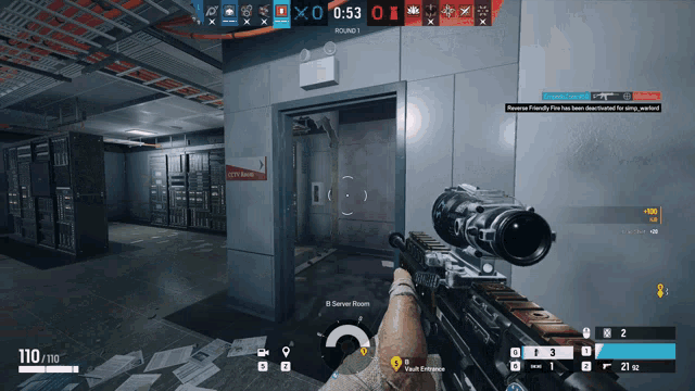 a screenshot of a video game with the number 110 on the bottom left