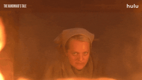 a hulu ad for the handmaid 's tale is shown