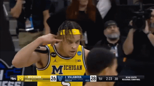 Dialed In Phone Call Celebration GIF - Dialed In Phone Call Celebration Michigan Basketball GIFs