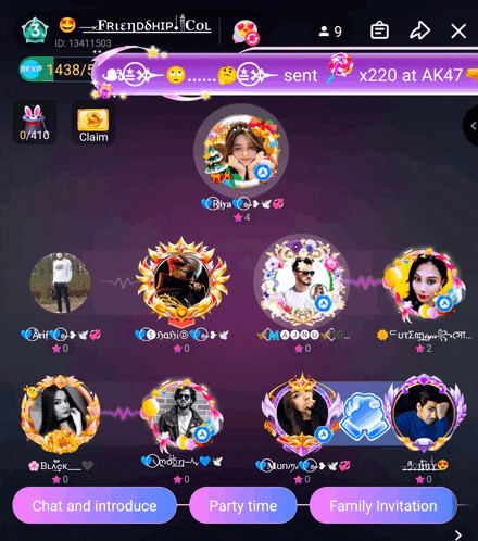 a screenshot of a video game called friendship