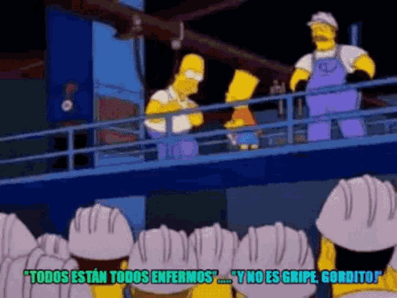 Simpson Gordito Todos Estan Todos Enfermos GIF - Simpson Gordito Todos Estan Todos Enfermos Y No Es Gripe Gordito GIFs