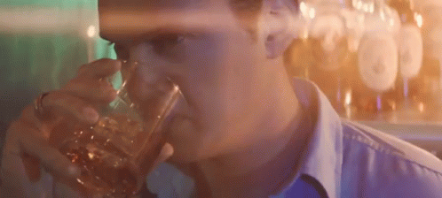 Staring Drinking GIF - Staring Drinking Alcohol GIFs
