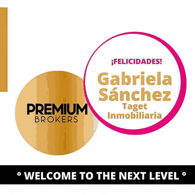 a welcome to the next level advertisement for premium brokers