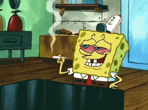 Spongebob Smoking GIF - Spongebob Smoking Weed GIFs