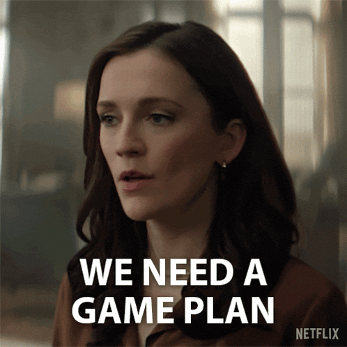 a woman says we need a game plan on a netflix ad