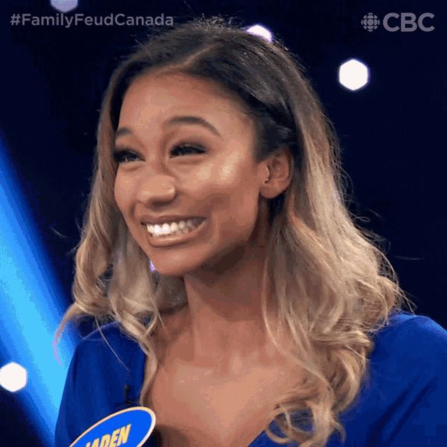 Smiling Family Feud Canada GIF - Smiling Family Feud Canada Family Feud GIFs