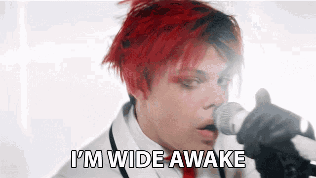 Im Wide Awake Yungblud GIF - Im Wide Awake Yungblud God Save Me But Dont Drown Me Out GIFs