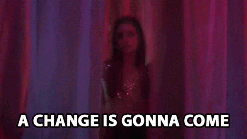Achange Is Gonna Come Blurred GIF - Achange Is Gonna Come Blurred Silhouette GIFs